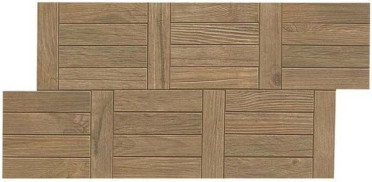 Декор Axi Brown Chestnut Treccia (AMWQ) 28x53 от Atlas Concorde (Италия)