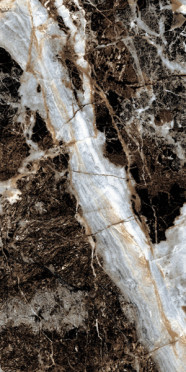 Керамогранит Kvill Black High Glossy 60x120 от Italica (Индия)