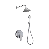 Душевая система Bronze de Luxe Tiffany A800/9143-2 хром