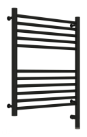 Полотенцесушитель электрический 600х500 Сунержа Богема + прямая 31-5805-6050 черный