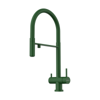 Смеситель для кухни с выдвижной лейкой Omoikiri Kanto-RG 4994426 royal green