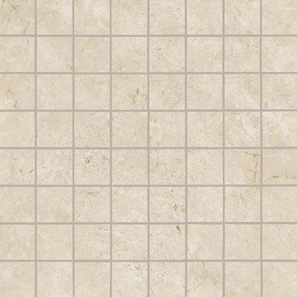 Мозаика керамогранит Marvel Stone Cream Prestige Mosaico Matt (AS3W) 30x30 от Atlas Concorde (Италия)