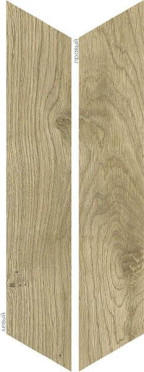 Керамогранит ELEGANCE NATURE CHEV (лев+прав) 8x40 от Oset (Испания)