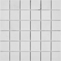 pixmosaic PIX 296 Thassos, чип 48x48 мм, сетка 305х305x6 мм, Полированная