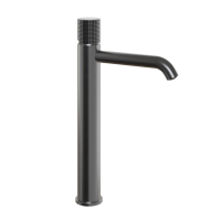 Смеситель для раковины Paini Cox Grip высокий, черный матовый