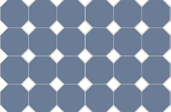 Керамогранит CE.SI. ART DECO Zaffiro ottagono СП013 10x10 от CE.SI. (Италия)