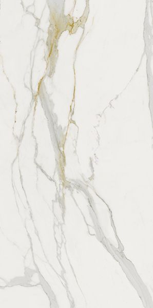 Керамогранит ELEMENTS LUX CALACATTA GOLD LAP RT (A2N8) 120x278 от KEOPE Ceramiche (Италия)