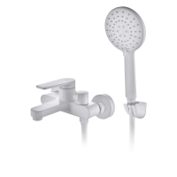 Смеситель для ванны D&K Bayern.Furth DA1523208 белый