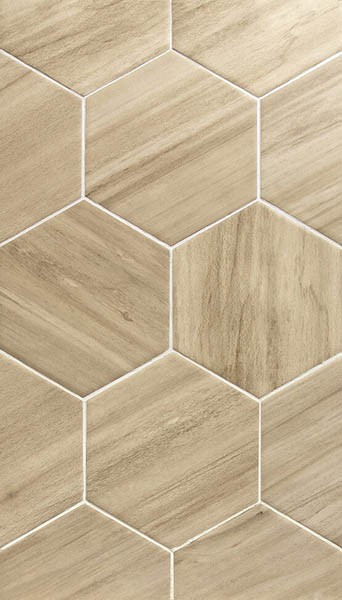 Керамогранит WORK HEXAWORK W NATURAL 21x18.2 от APE Ceramica (Испания)