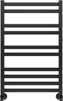 Полотенцесушитель водяной 500x800 Aquatek Лира AQ KP1080BL черный