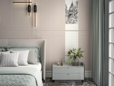 Бордюр Багет Беллони белый матовый обрезной (BLF027R) 7.3x40 от Kerama Marazzi (Россия)