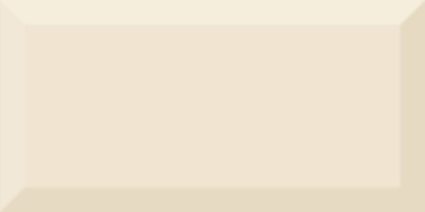 Настенная плитка Monocolor Crema Biselado Brillo 10x20 от Absolut Keramika (Испания)