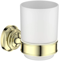 Стакан для ванной Aquatek Классик AQ4504PG полированное золото