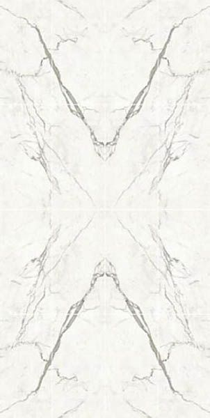 Керамогранит Marvel Shine Statuario Supremo Lp Macchia Aperta (A4PH) 75x150 от Atlas Concorde (Италия)