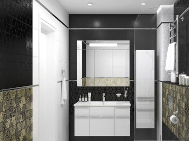 Декор Tabu Discrete чёрный 30x60 от Laparet