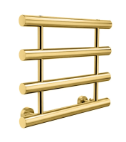 Полотенцесушитель водяной 800x500 Margaroli Orizzonti 14426004GO золото