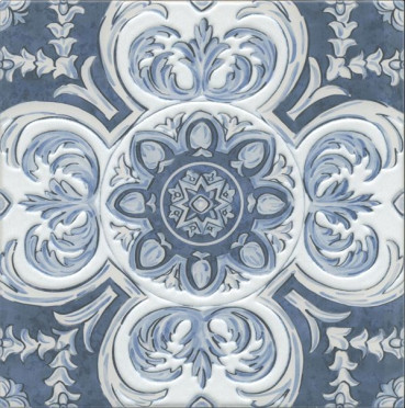 Декор Алмаш центр cиний (HGD/A510/SG9174) 30x30x8 от Kerama Marazzi (Россия)