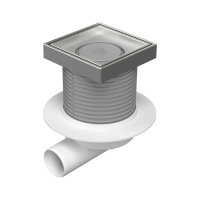 Душевой трап с решеткой под плитку Paini 125х125 мм, Нептун