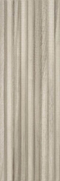 Плитка настенная Daikiri Grys Wood Pasy Struktura 25x75 от Paradyz (Польша)