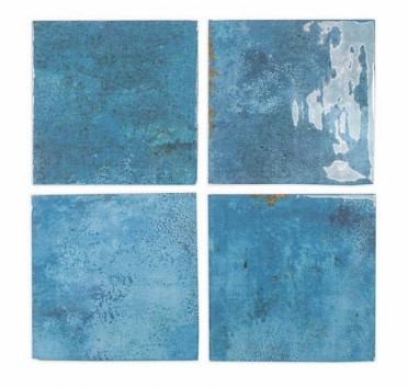 Настенная плитка ENAMEL SQUARE OCEAN (123077) 12.5x12.5 от DNA Tiles (Испания)