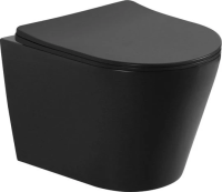 Унитаз подвесной с сиденьем микролифт Aquanet Atago Atago 2.0 W LX-1905C безободковый