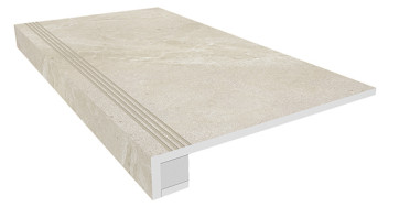 Комплект KAILAS (Ступень KA02 (33x120)непол.(прям.бортик)с насечками+Подступенок(14.5x120) 33x120 от Ametis (Россия)