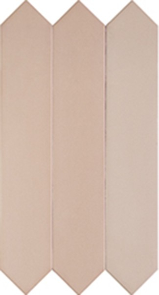 Настенная плитка CANDY CRAYON PINK (128399) 4.3x24.3 от DNA Tiles (Испания)