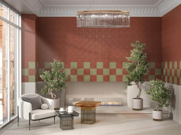 Декор Аква Альта 1 бежевый матовый структура (SOA002) 20x20x9.5 от Kerama Marazzi (Россия)