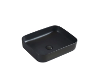 Раковина накладная Bronze de Luxe 50 6127-BM черная