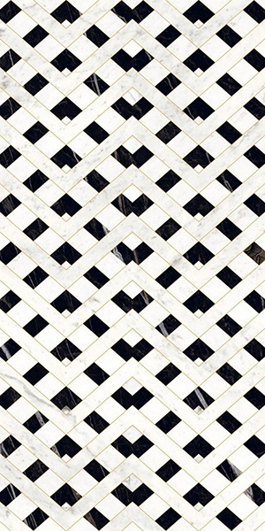 Керамогранит Carrara Giola Decor Polished (N12046) 60x120 от Neodom (Индия)