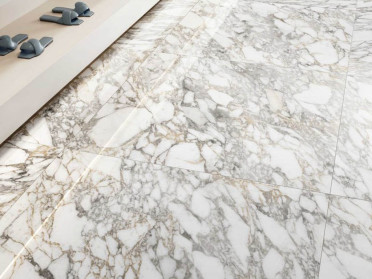 Керамогранит SUPREME MEMORIES BIANCO VAGLI ANT. 3D RETT. 120 120x120 от Flaviker (Италия)