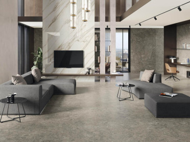 Керамогранит Marvel Meraviglia Calacatta Kit Endless 4pcs 6mm Lapp. (AKFI) 160x320 от Atlas Concorde (Италия)