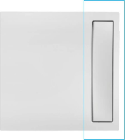 Крышка слива для душевого поддона Jacob Delafon Flight Neus 90 E62C90-00 блестящий белый