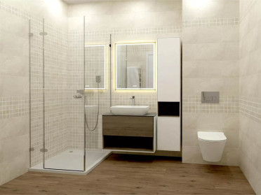 Бордюр Рамбла беж обрезной (SPB005R) 2.5x25 от Kerama Marazzi (Россия)