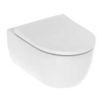 Унитаз подвесной с сиденьем микролифт Geberit iCon 501.664.00.1 безободковый