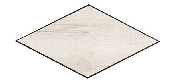 Керамогранит CROSSROAD WOOD WHITE RET. ROMBO 30 30x30 от ABK Ceramiche (Италия)