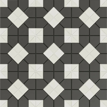 Керамогранит TESSERAE SUIT B&W PLUS (130013) 28x28 от WOW (Испания)