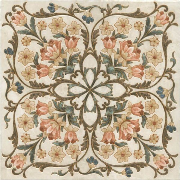 Декор Лирия ковёр центр лаппатированный (VT/A18/SG1544L) 40.2x40.2 от Kerama Marazzi (Россия)