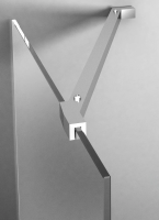 Штанга горизонтальная Jacob Delafon Contra E22BT-GA с поворотным механизмом для боковой панели