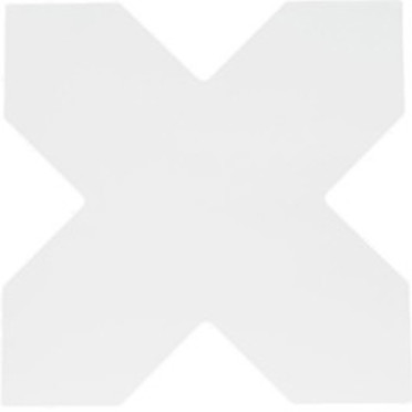 Керамогранит BECOLORS CROSS WHITE (CV67368) 13.25x13.25 от Cevica (Испания)