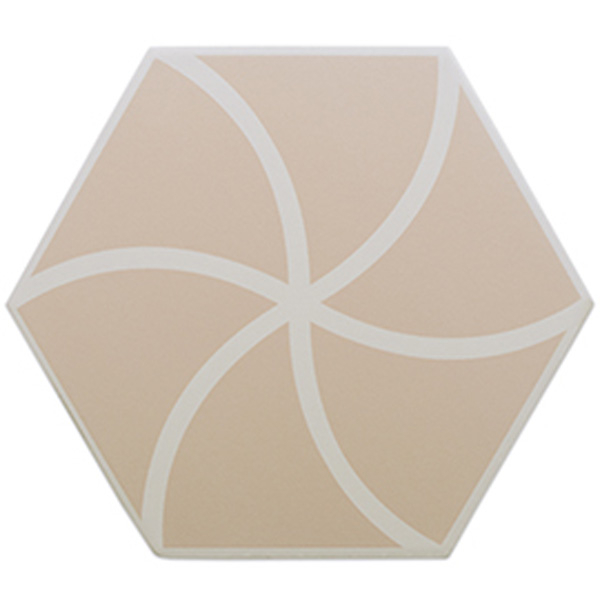 Керамогранит FANCY WAVES CAFE (127010) 20x23 от DNA Tiles (Испания)