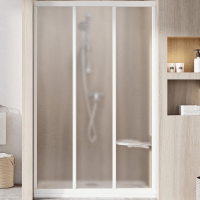 Душевая дверь в нишу Ravak Supernova ASDP3-130 профиль белый, стекло грейп