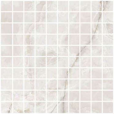 Мозаика ONYX&MORE WHITE ONYX GLO MOSAICO 3X3 (767653) 30x30 от Casa Dolce Casa (Италия)