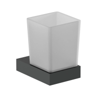 Стакан для ванной Nofer Corinto 16931.N черный