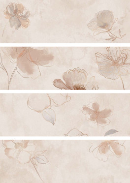 Настенная плитка GABANA DECOR BONE 30x90x1.05 от El Molino (Испания)