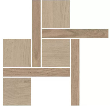 Декор Альберони 1 мозаичный бежевый матовый обрезной (T056\SG643620) 27.5x27.5x0.9 от Kerama Marazzi (Россия)