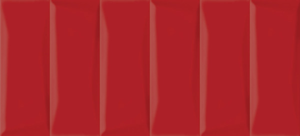 Настенная плитка Evolution Кирпичи Красный Рельеф (EVG413) 20x44 от Cersanit (Россия)