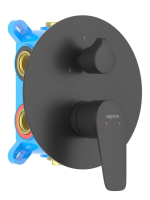 Смеситель для ванны Aquatek Бетта AQ1147MB черный