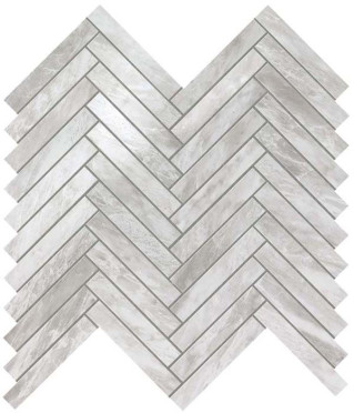 Мозаика настенная Marvel Stone Bardiglio Grey Herringbone Wall (9SHB) 30.5x30 от Atlas Concorde (Италия)
