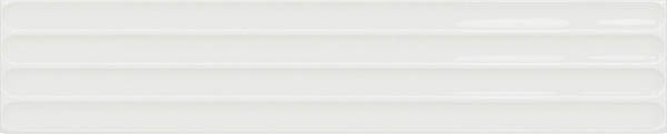 Настенная плитка PLINTO IN WHITE GLOSS 10.7x54.2 от DNA Tiles (Испания)
